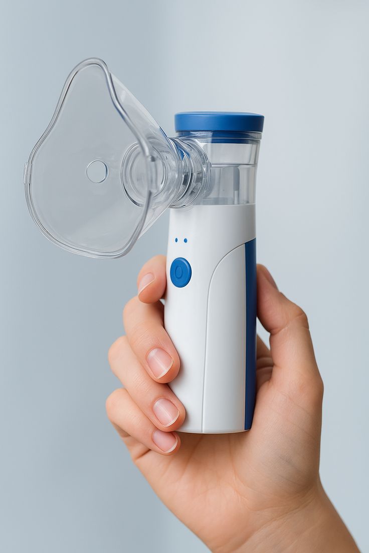 Portable Ultrasonic Rechargeable Mesh Nebulizer Machine